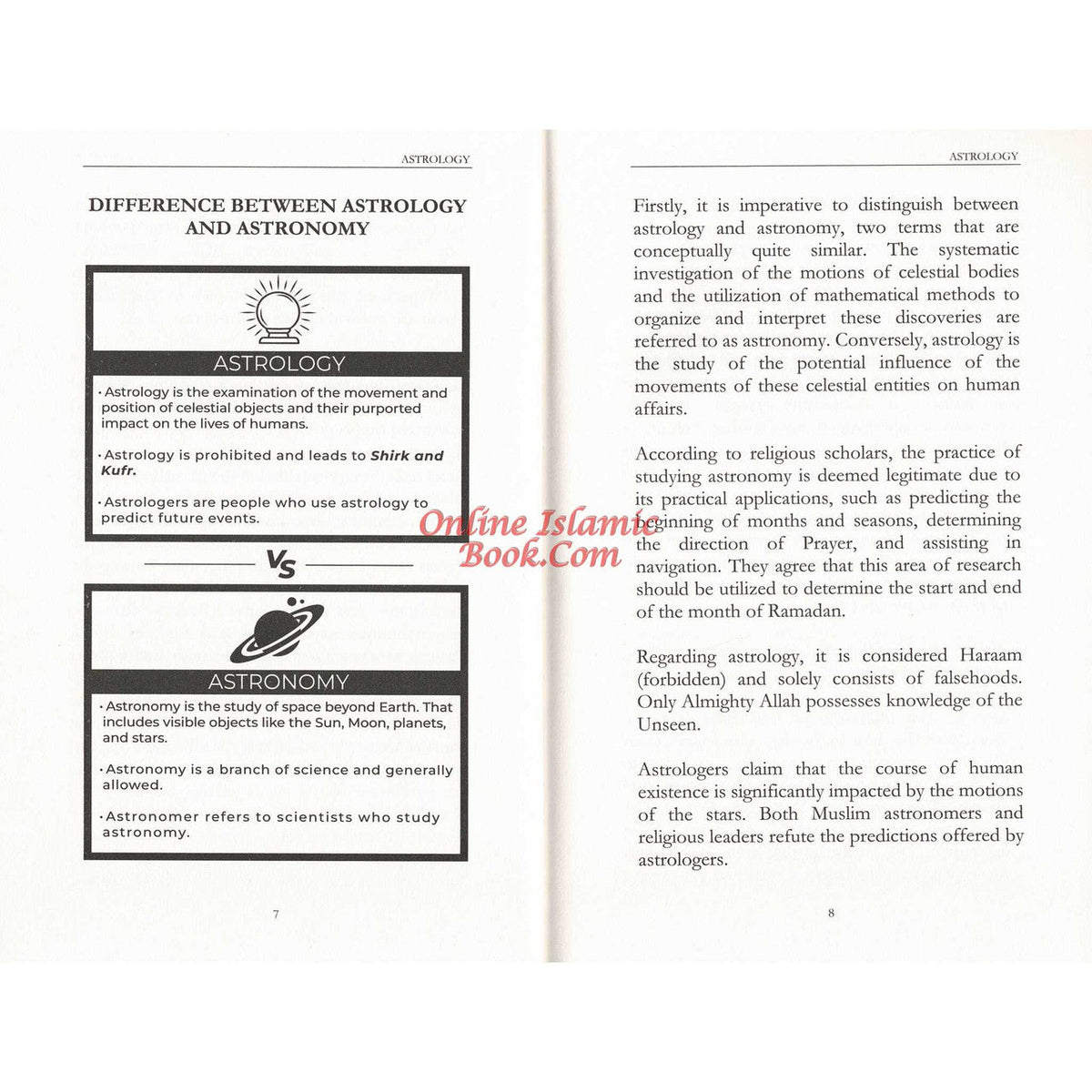 Astrology & Islam By Abu Zayd Kamran Ali ISBN: 9781915851796