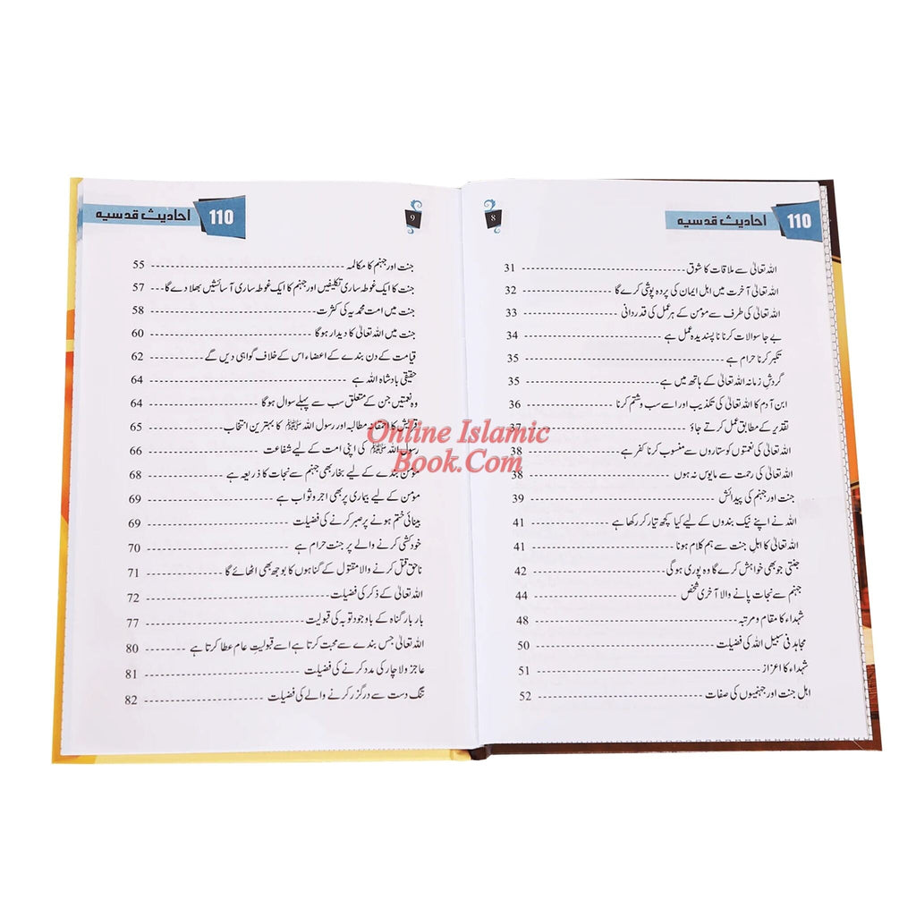 110 Ahadith Qudsi in Urdu Language
ISBN: 9786035001762