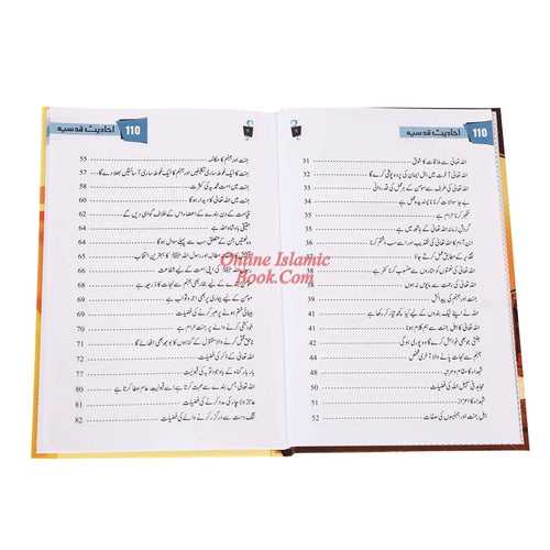 110 Ahadith Qudsi in Urdu Language
ISBN: 9786035001762