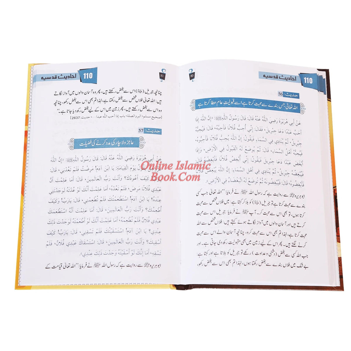 110 Ahadith Qudsi in Urdu Language
ISBN: 9786035001762