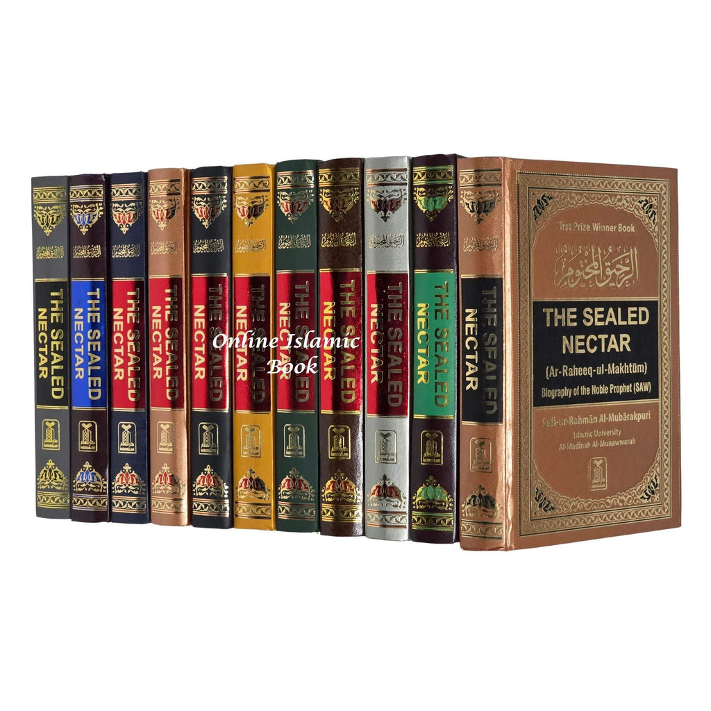 The Sealed Nectar Ar-Raheeq Al-Makhtum - Biography of Prophet Muhammad (S) By Safi-ur-Rahman al-Mubarkpuri.(Mutiple Colors Option)
ISBN: 9789960899558