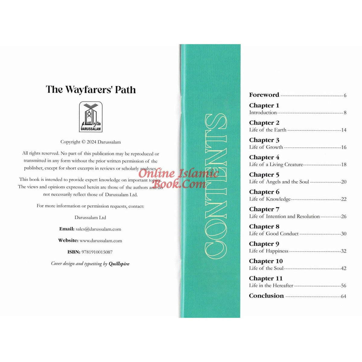 The Path of the Wayfarer (Minhaj al-Salikin) By Shaykh 'Abd al-Rahman bin Nasir al-Sa'di Deluxe Print
ISBN: 9781910015087