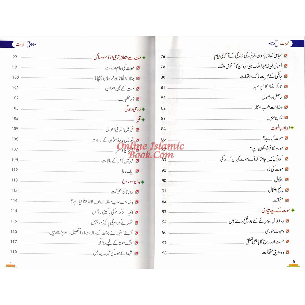 Aalam-E-Aakhirat Urdu By Dr.Muhammad Abd Al-Rahaman Al-ArifiISBN-10: 6035002889