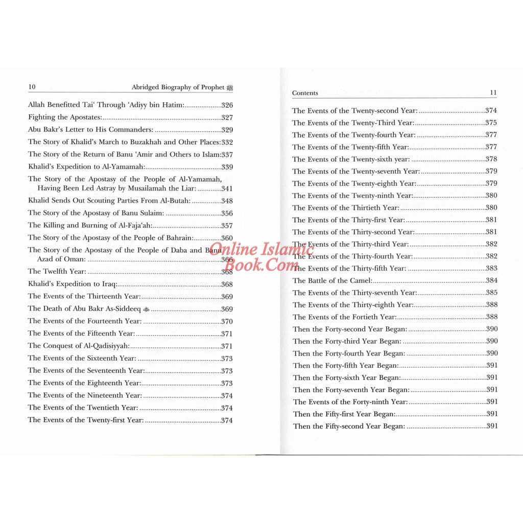 Abridged Biography of Prophet Muhammad (S) By Imam Muhammad Ibn Abdul Wahhab At-Tamimi