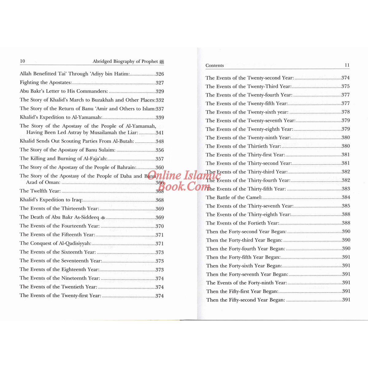 Abridged Biography of Prophet Muhammad (S) By Imam Muhammad Ibn Abdul Wahhab At-Tamimi