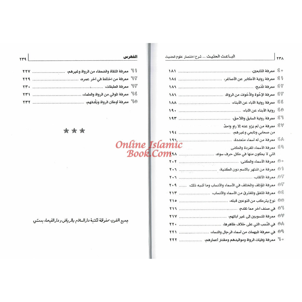 Al Baisul Hasheesh, Sharh Ikhtisar Uloom Al Hadith By Shaykh Ahmad Shakir