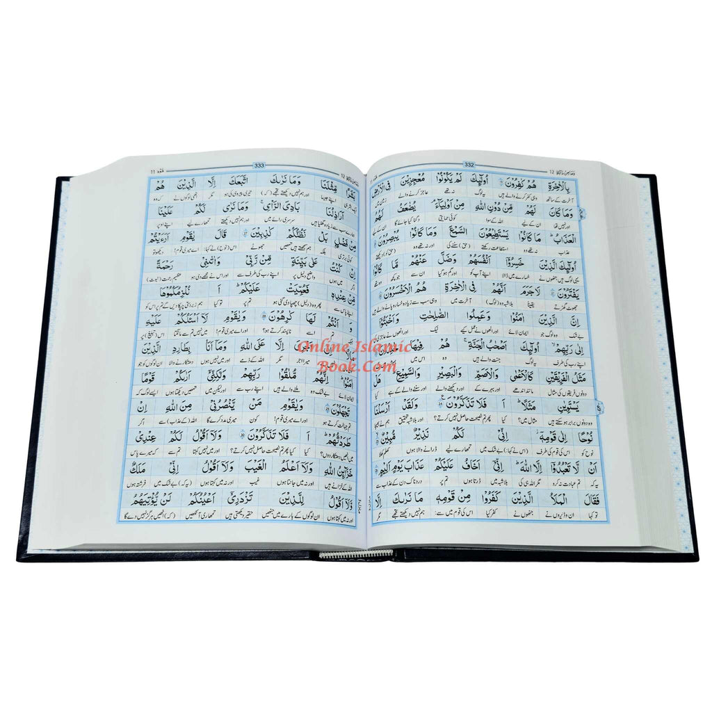 Al Quran Al kareem Lafz Ba Lafz Urdu Tarjuma,Word For Word Quran in Urdu language
