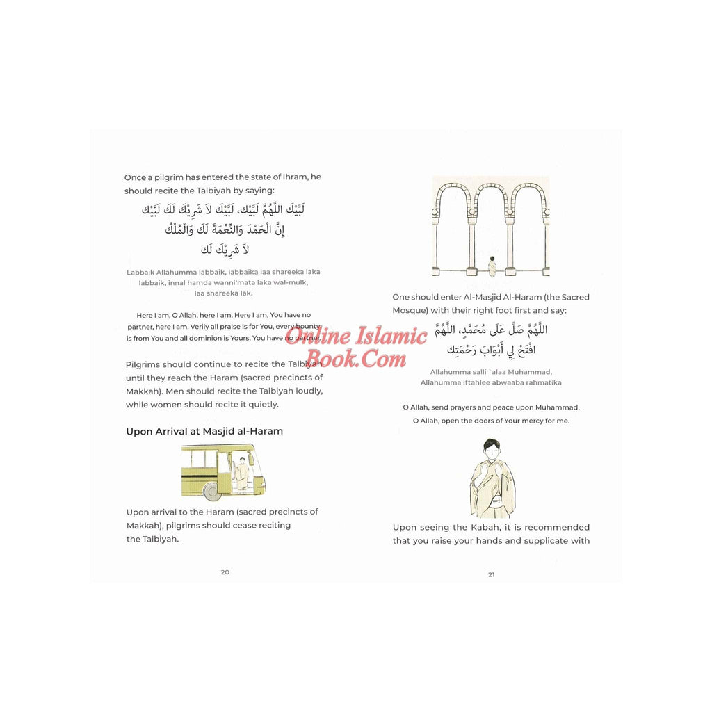 An Illustrated Step by Step Guide on How to Perform Hajj & Umrah ISBN: 9781915851734
