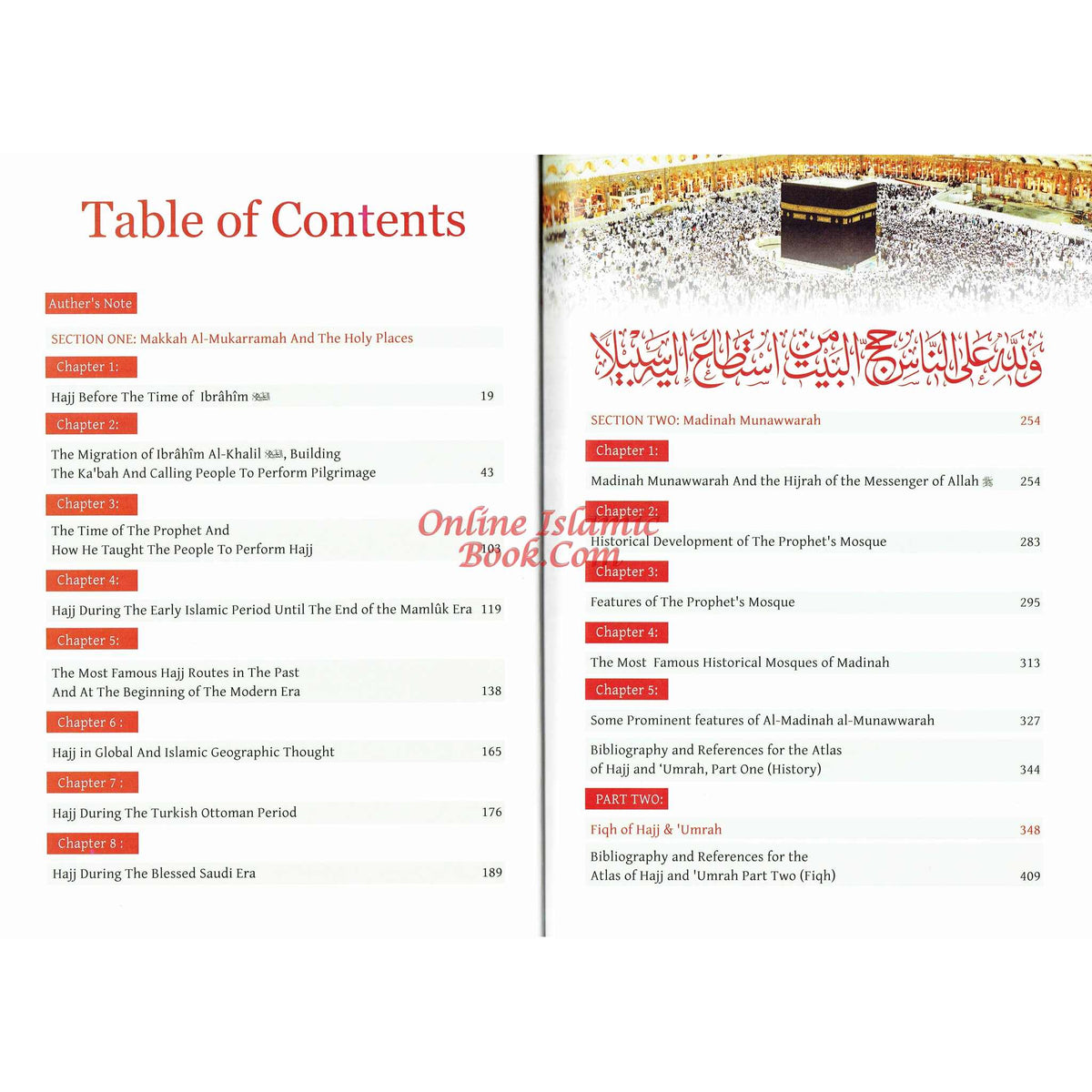 Atlas of Hajj Umrah: History Fiqh By Sami Ibn Abdullah Ibn Ahmad Al-Maghlouth
ISBN: 9786035004268