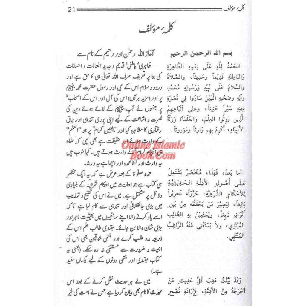 Bulugh-ul-Maram 2 Vol Set (Urdu) By Daktoor Mahdi Rizq-Ullah Ahmed ISBN: 9786035000567&nbsp;