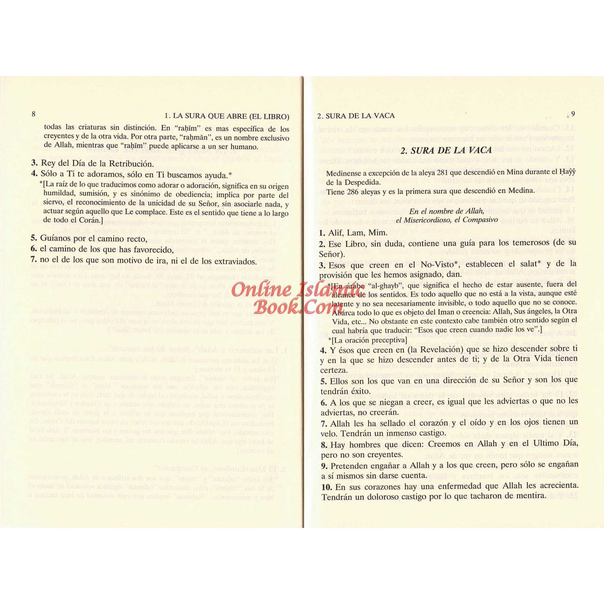 Del Noble Coran (Traduccion Comentario) (Spanish Quran)
ISBN: 9782987468431