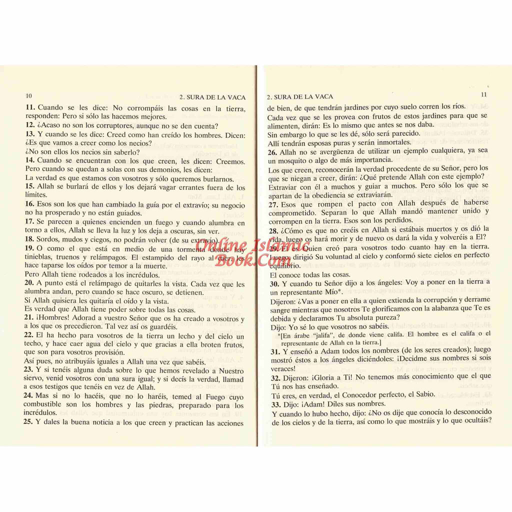 Del Noble Coran (Traduccion Comentario) (Spanish Quran)
ISBN: 9782987468431