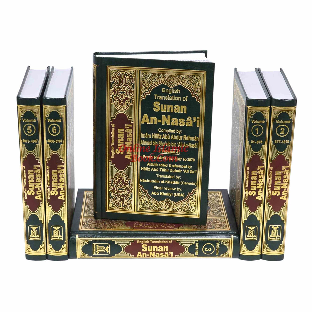 English Translation Of Sunan An-Nasai 6 Vol. Set By Nasiruddin Al-Khattab ISBN: 9789960587608