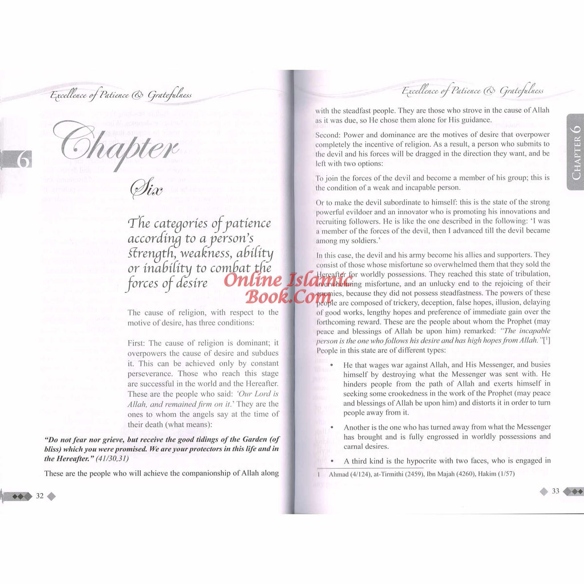 Excellence of Patience and Gratefulness By Imam Ibn Qayyim Al-Jauziyah
ISBN: 9786035001120