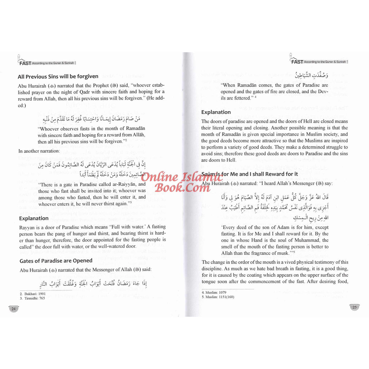 Fast According to Quran; Sunnah By Professor Muhammad Zulfiqar
ISBN: 9786035001618