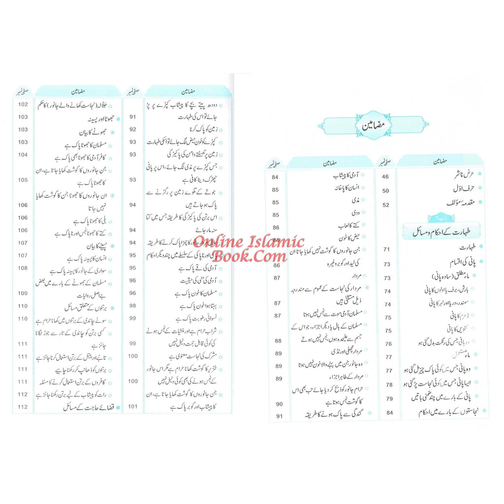 Fiqha Kitaab-O-Sunnat (Urdu Language) By Muhammad Subhi bin Hassan Hallaq
ISBN: 9789960500720