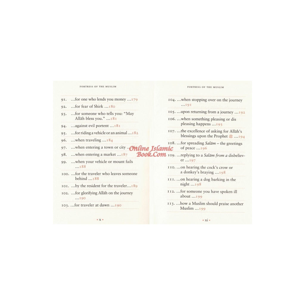 Fortress Of The Muslim: Dua supplications from the Quran and Sunnah
ISBN: 9781936569472