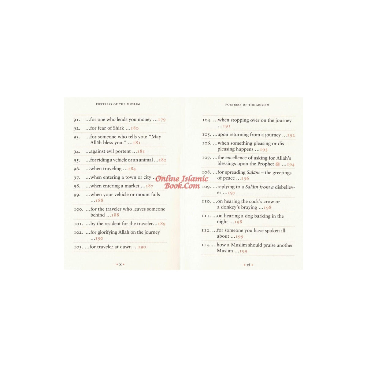 Fortress Of The Muslim: Dua supplications from the Quran and Sunnah
ISBN: 9781936569472