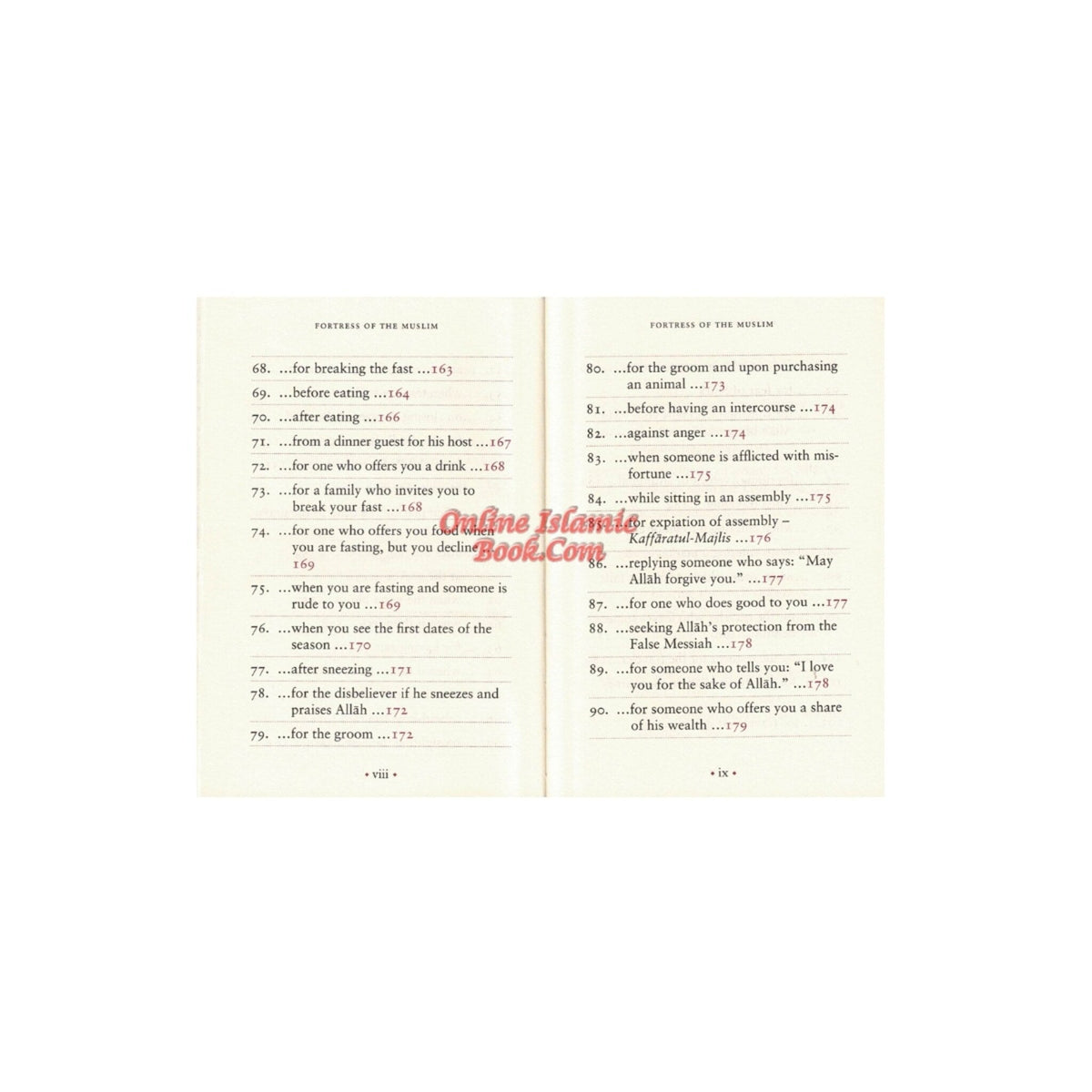 Fortress Of The Muslim,Pocket Size,Dua supplications from the Quran and Sunnah
ISBN: 9781910015179