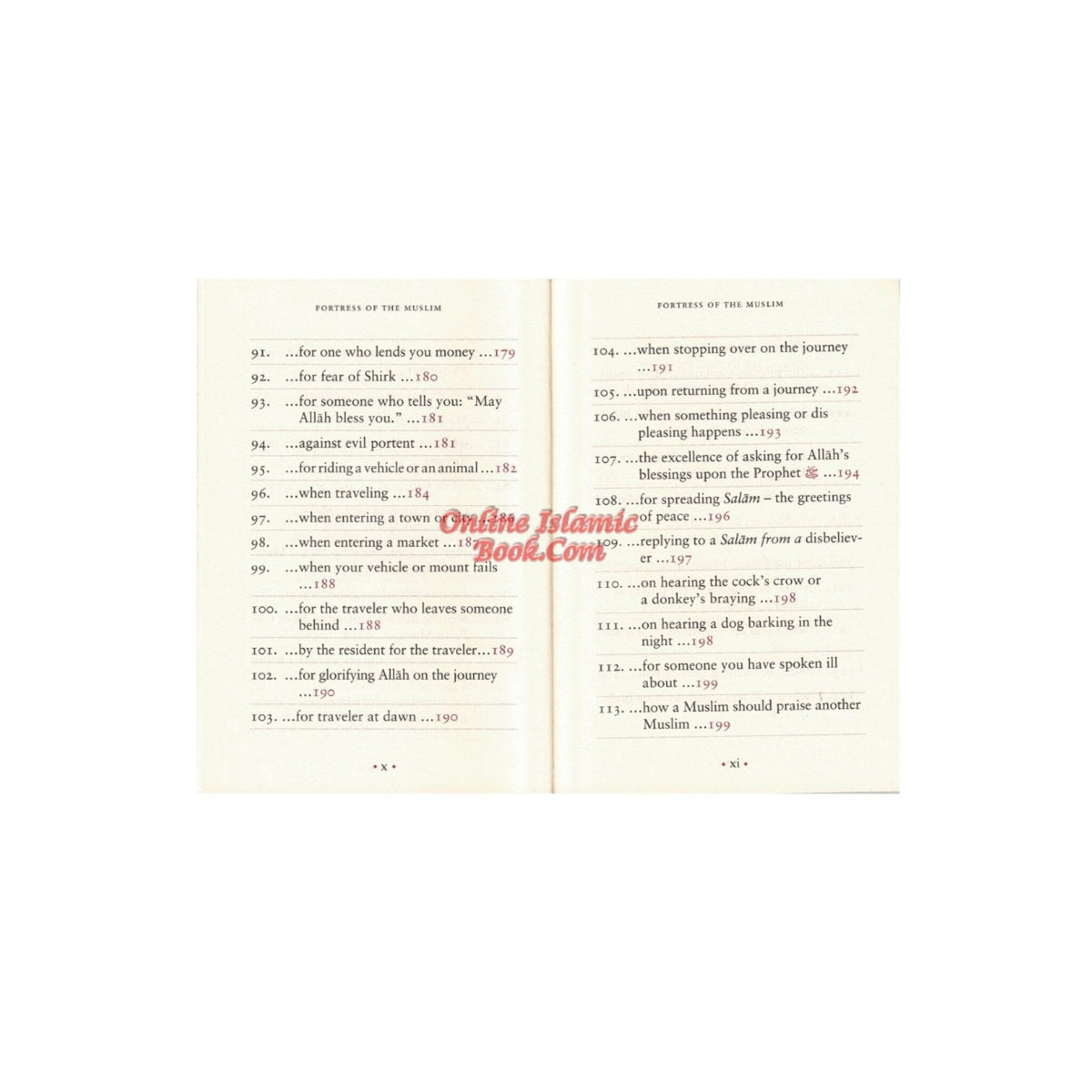 Fortress Of The Muslim,Pocket Size,Dua supplications from the Quran and Sunnah
ISBN: 9781910015179
