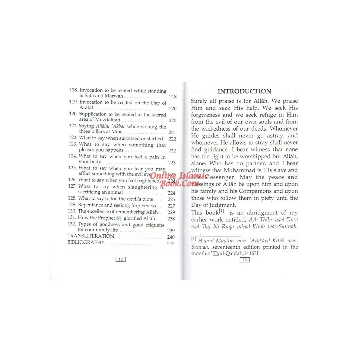 Fortress of The Muslim (Pocket size PB) By Sa'id bin Ali bin Wahaf Al-Qahtani
ISBN: 9789960892641