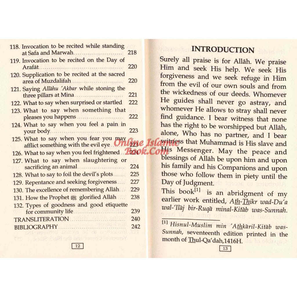Fortress of the Muslim (Pocketsize Rexin Cover) By Sa'id bin Ali bin Wahaf Al-Qahtani
ISBN: 9786035000215