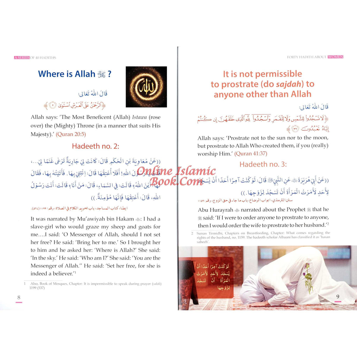 Forty Hadith about Women by Abu Hamza Abdul Khaliq Siddiqui
ISBN: 9786035004619