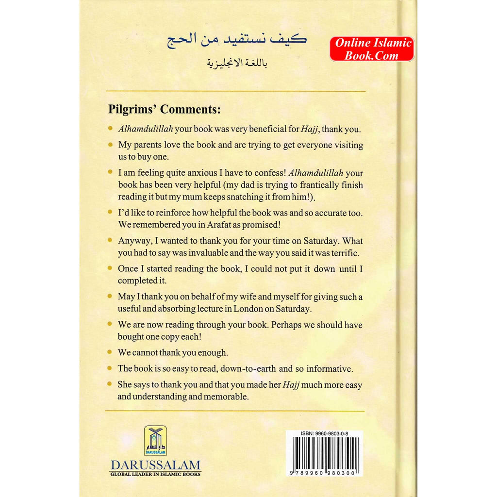 Getting the Best out of Al-Hajj (Pilgrimage) By Abu Muneer Ismail Davids
ISBN: 9789960980300