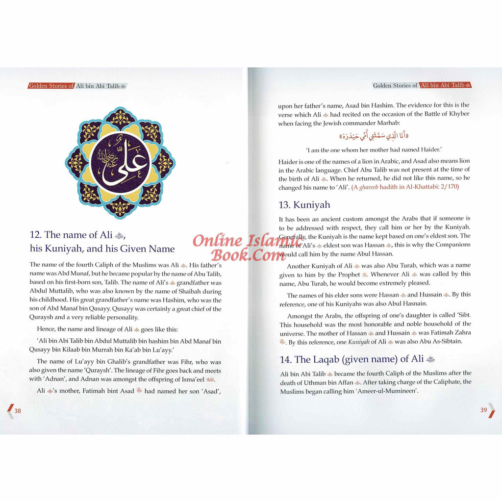 Golden Stories of Ali Bin Abi Talib By Abdul Malik Mujahid
ISBN: 9786039177265