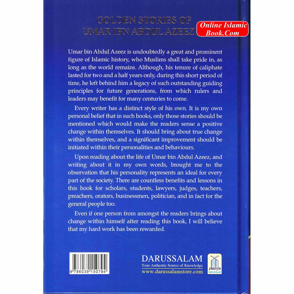 Golden Stories of Umar Ibn Abdul Aziz By Abdul Malik Mujahid
ISBN: 9786039150794