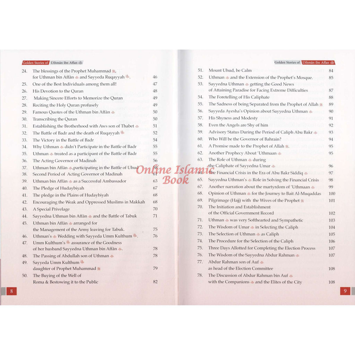 Golden Stories of Uthman Ibn Affan by Abdul Malik Mujahid ISBN: 9786030545537