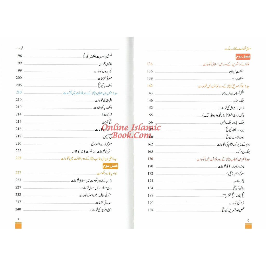 Islami Fatuhat ka Tabnak Dour(Urdu Language)اسلامی فتوحات کا تابناک دور