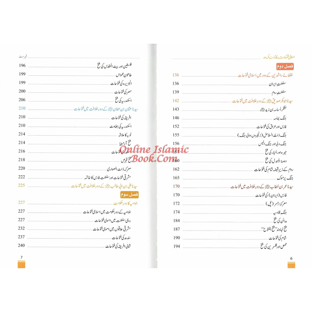 Islami Fatuhat ka Tabnak Dour(Urdu Language)اسلامی فتوحات کا تابناک دور