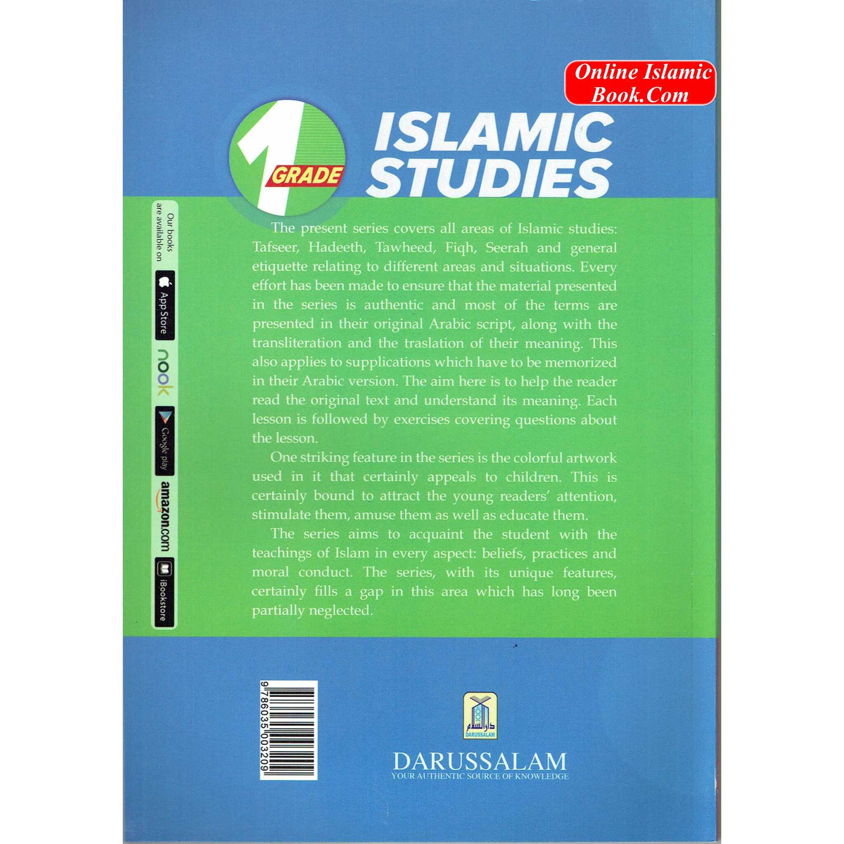 Islamic Studies Grade 1 By Maulvi Abdul Aziz Darussalam Publications
ISBN: 9786035003209