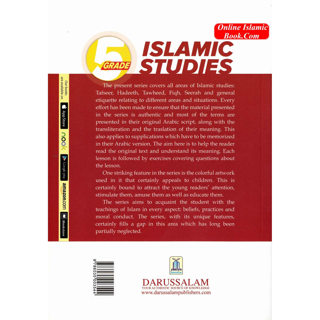 Islamic Studies Grade 5 By Maulvi Abdul Aziz Darussalam Publications
ISBN: 9786035003544