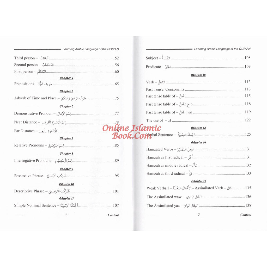 Learning Arabic Language of the Quran By Izzath Uroosa
ISBN: 9786035000659