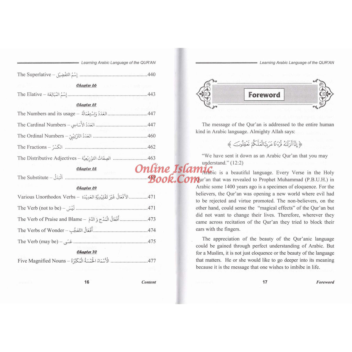 Learning Arabic Language of the Quran By Izzath Uroosa
ISBN: 9786035000659