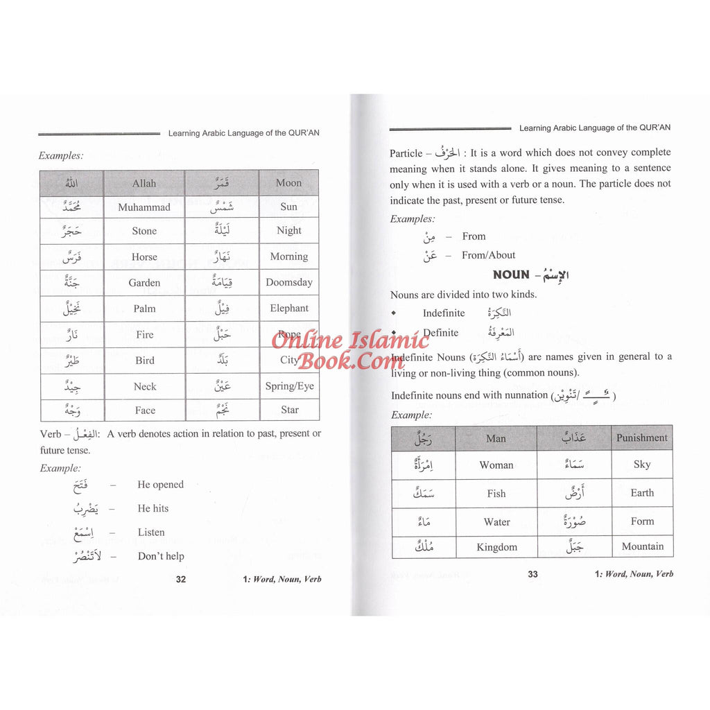 Learning Arabic Language of the Quran By Izzath Uroosa
ISBN: 9786035000659