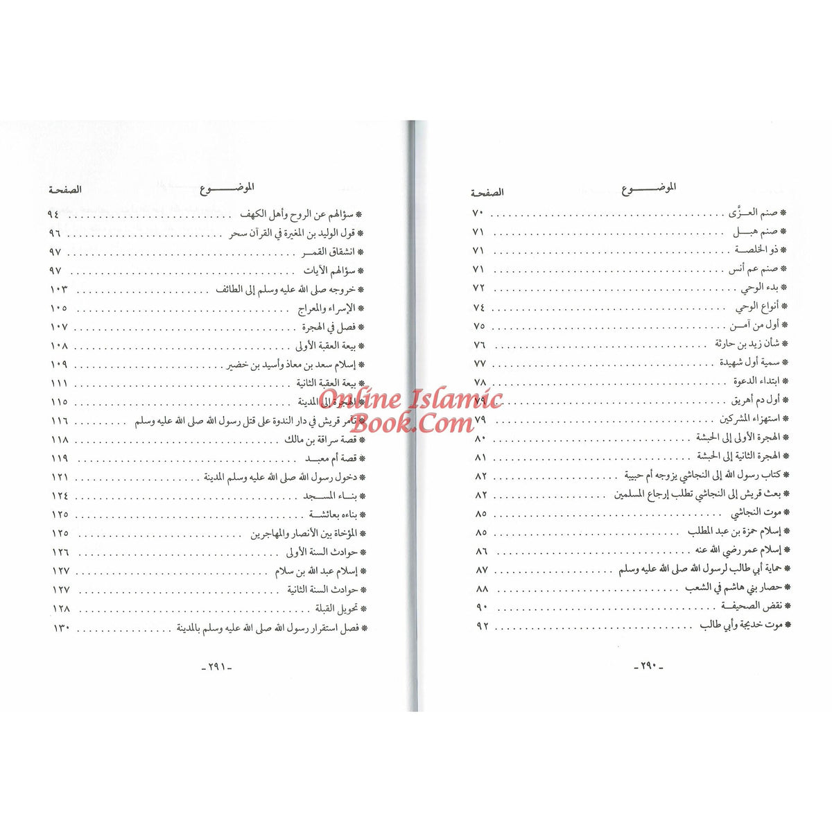 Mukhtasar Seerat ur Rasool, (Arabic Language) By&Safi-ur-Rahman al-Mubarkpuri
