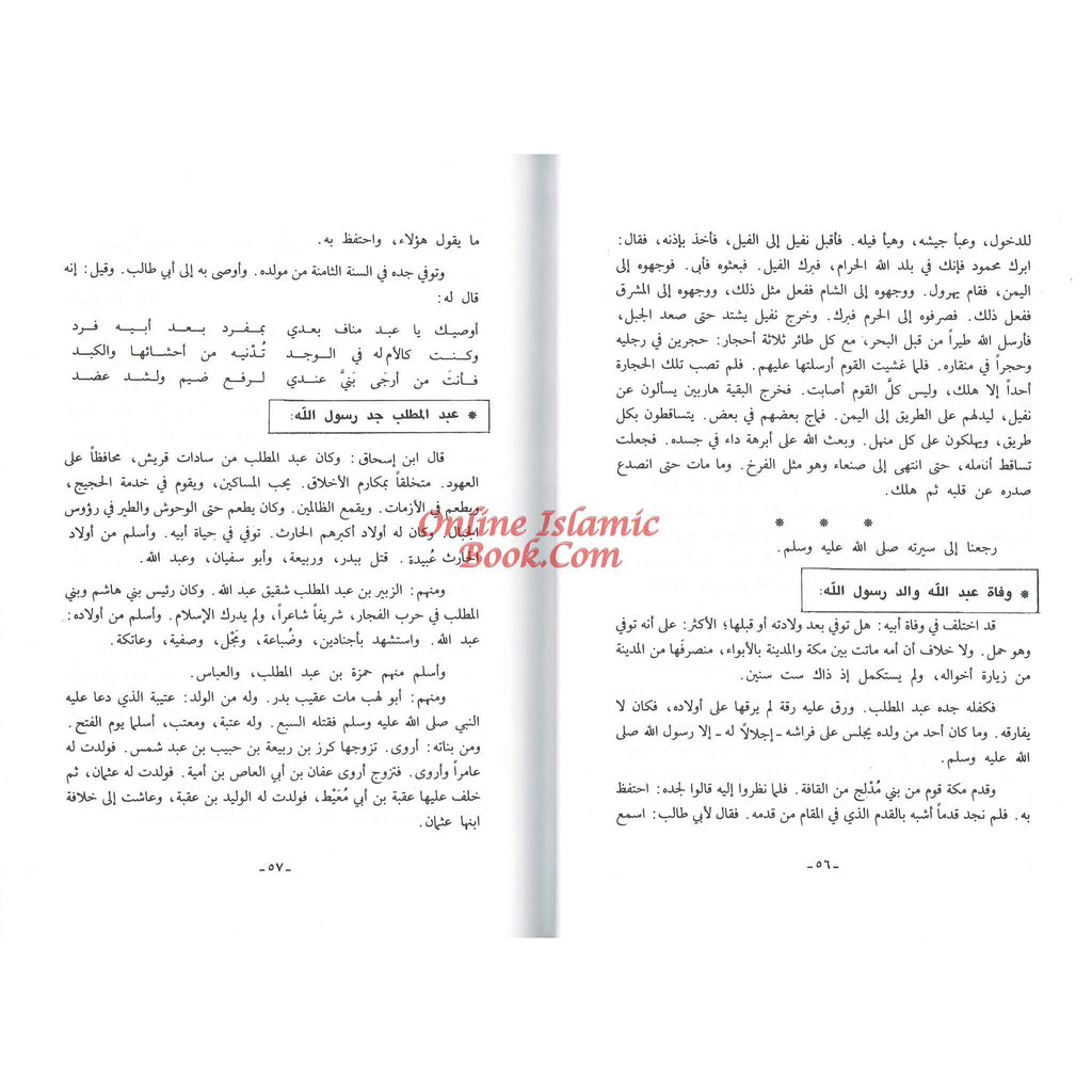 Mukhtasar Seerat ur Rasool, (Arabic Language) By&Safi-ur-Rahman al-Mubarkpuri