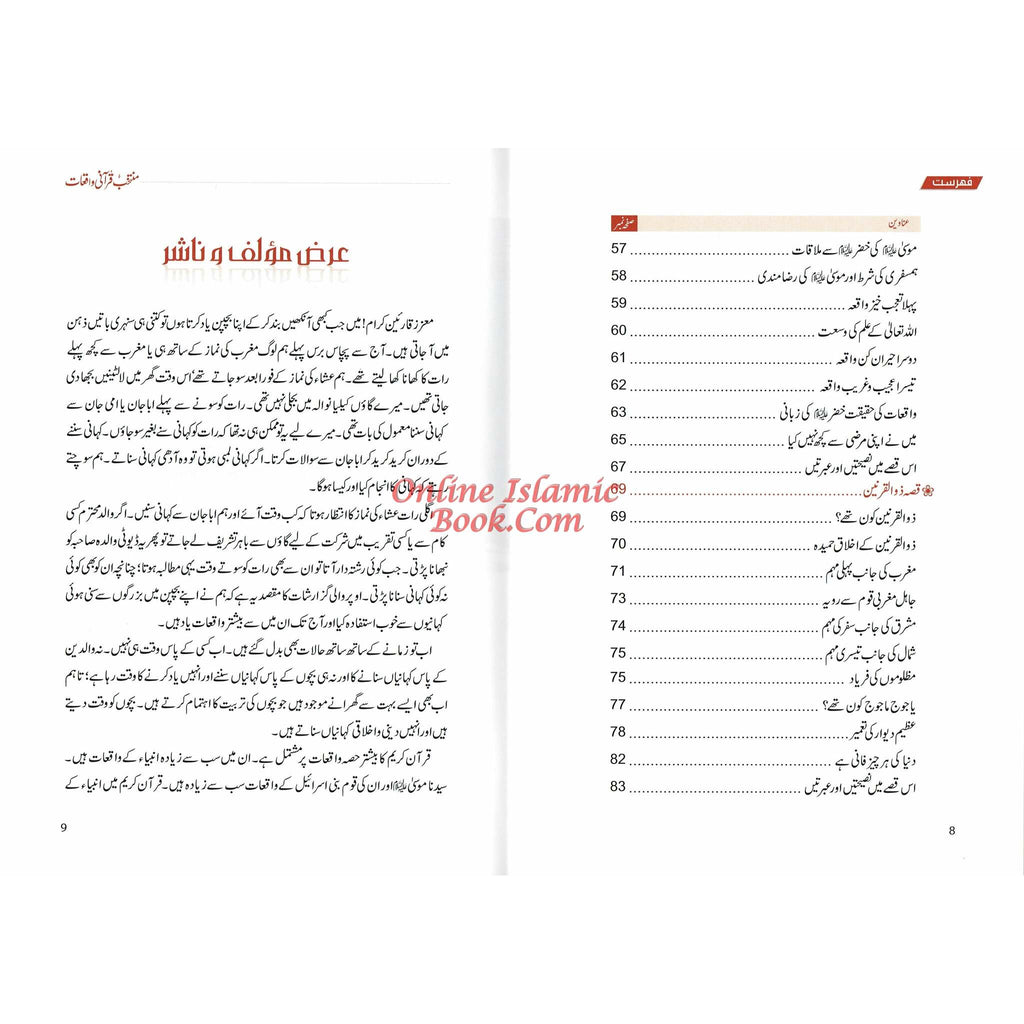 Muntakhib Qurani Waqiat (Urdu Language) By Abdul Malik Mujahid
ISBN: 9786035004077
