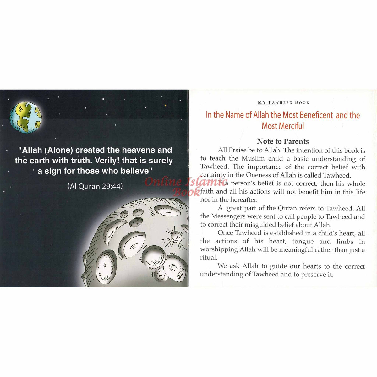 My Tawheed Book by Darussalam,9789960995694
