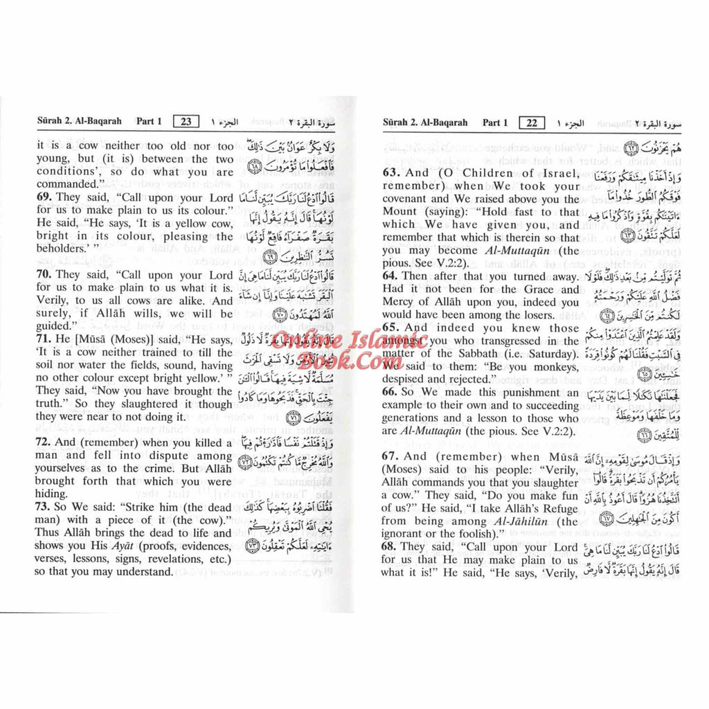 Interpretation of the Meanings of the Noble Quran in The English language, Noble Quran Pocket Size Softcover
Noble Quran Arabic to English Pocket Size
ISBN: 9781591440079