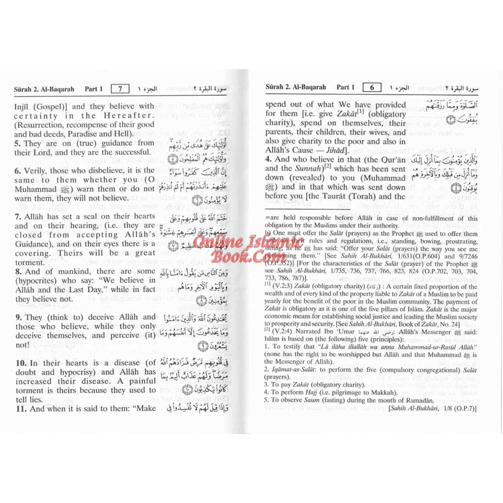 Interpretation of the Meanings of the Noble Quran Arabic and English language, Noble Quran Pocket Size ZipperNoble Quran Arb/Eng Pocketsize Zipper Case ISBN: 9782987466390