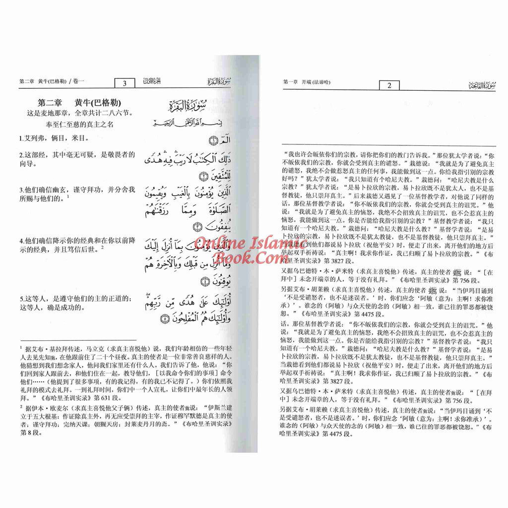 Noble Quran Chinese Arabic to Chinese Langugage Translation
ISBN: 9782987469254