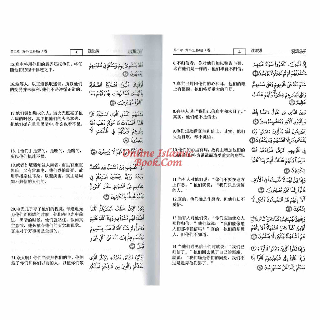 Noble Quran Chinese Arabic to Chinese Langugage Translation
ISBN: 9782987469254