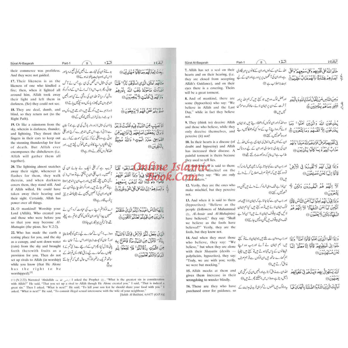 Noble Quran in English & Urdu Languages Tafseer Ahsan-ul-Kalam
ISBN: 9782987458050
