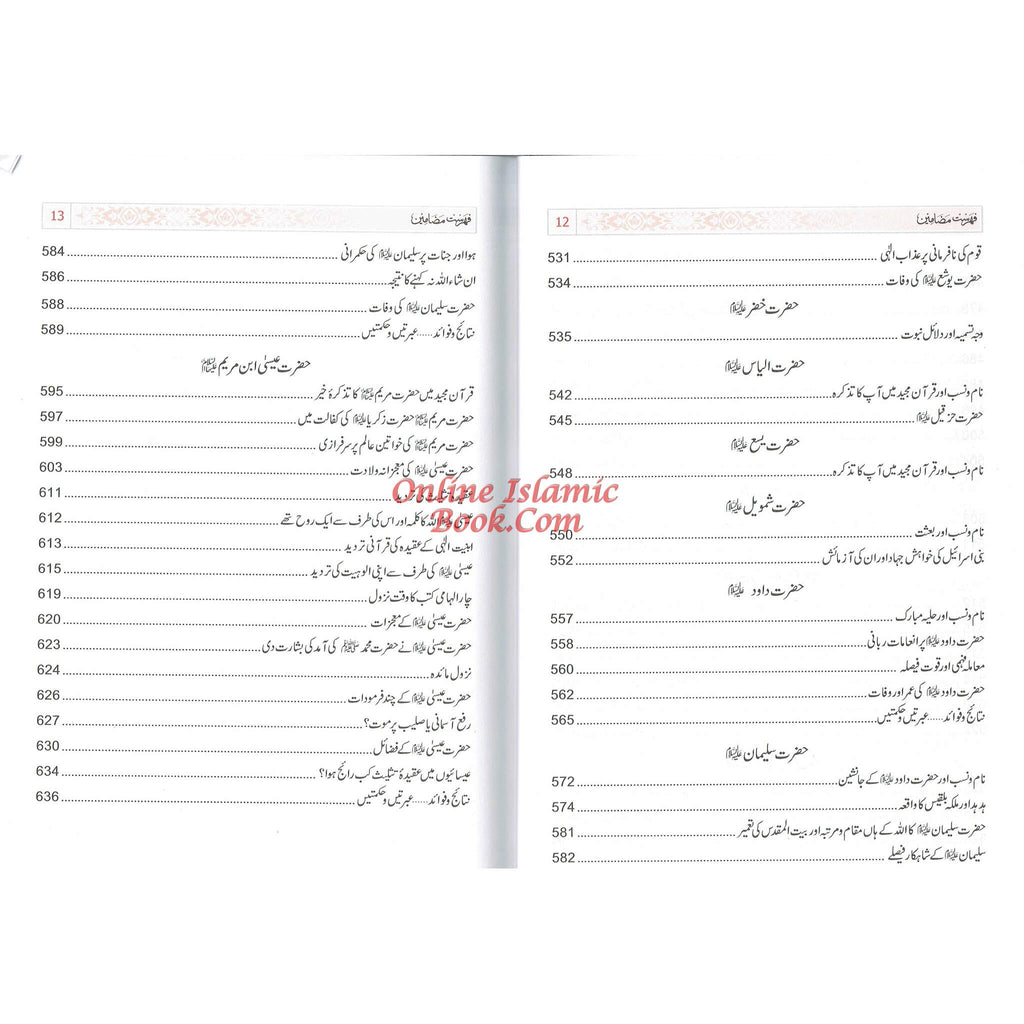 Qisas-ul-Ambiya, Stories of The Prophets By Hafiz Ibn Kathir (Urdu Language)
ISBN: 9789960971438