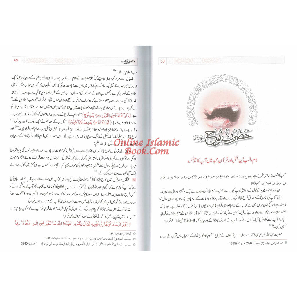 Qisas-ul-Ambiya, Stories of The Prophets By Hafiz Ibn Kathir (Urdu Language)
ISBN: 9789960971438