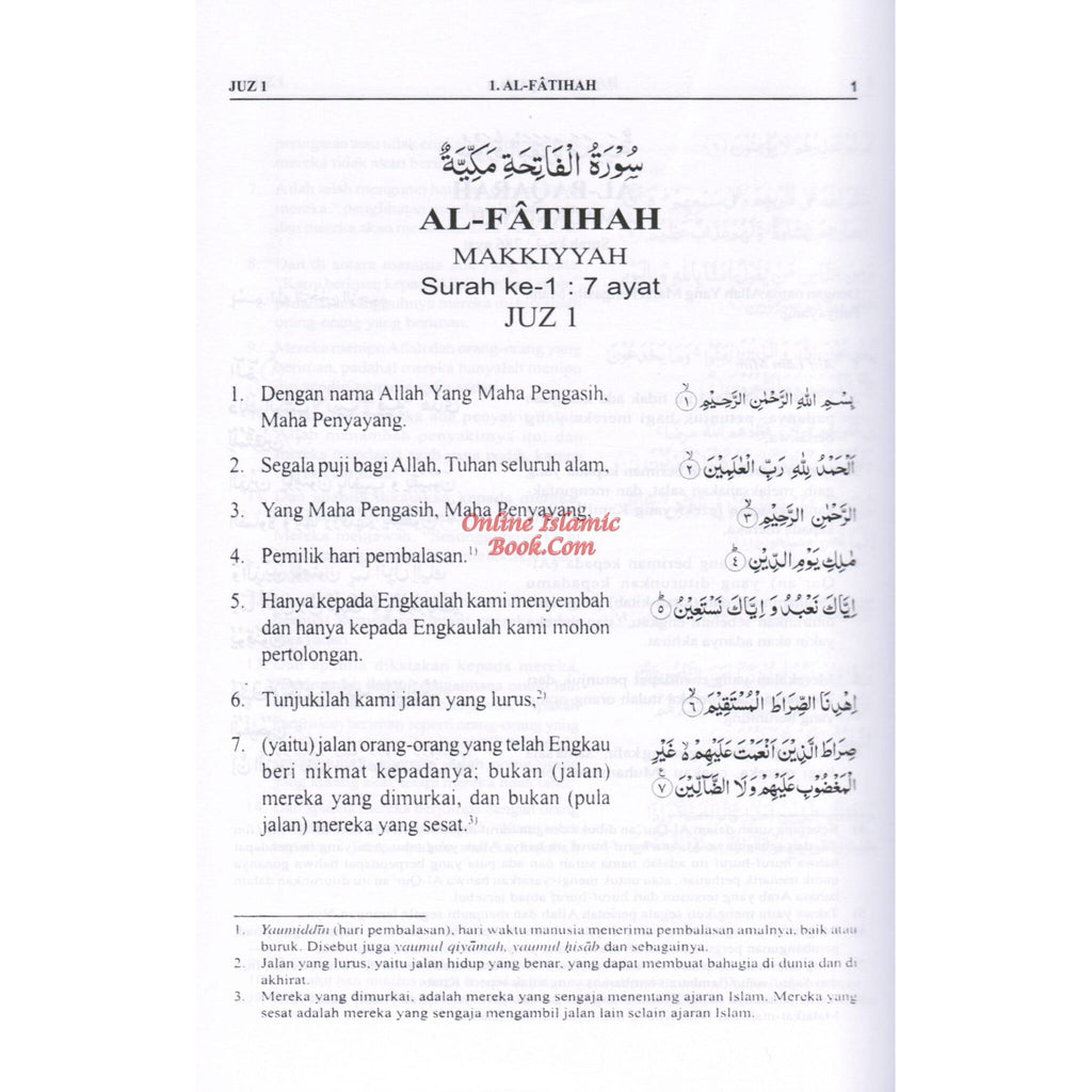 Quran In Indonesian Language Al Quran Dan Terjemahnya Arabic To Indonesian Language
ISBN: 9782987459811